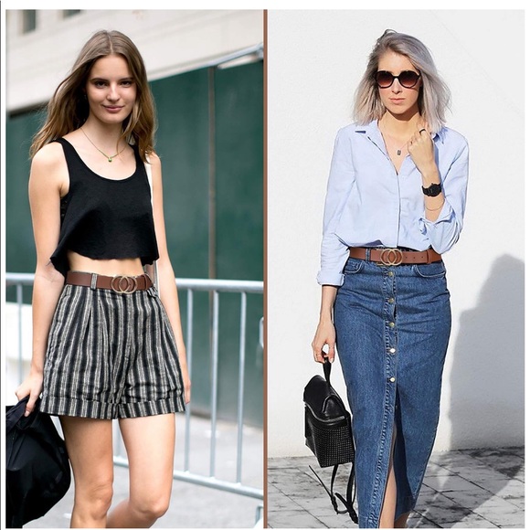 Retro Double O , “ Audrey “ Belt “ . - Picture 5 of 7